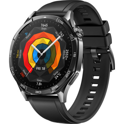 Смарт-годинник HUAWEI Watch GT 5 46 mm Black (55020DKM)