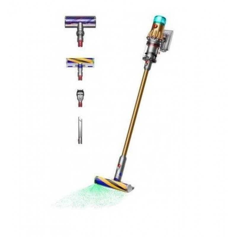 Вертикальний ручний пилосос (2в1) Dyson V12 Detect Slim Absolute (448870-01)