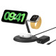 Док-станція Belkin BoostCharge Pro 3-in-1 Magnetic Stand Qi2 Black (WIZ023ttBK)