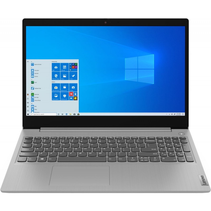 Ноутбук Lenovo IdeaPad 3 15.6"FHD/Cel N4020/4/256SSD/Int/DOS/Platinum Grey (81WQ009ERA)