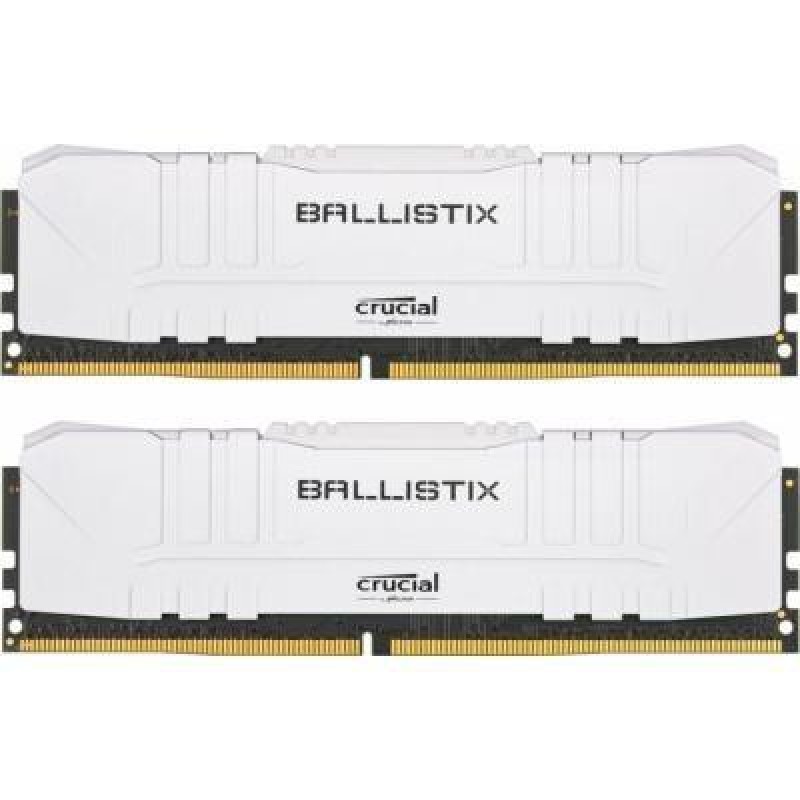 Пам'ять Crucial 64 GB (2x32GB) DDR4 3200 MHz Ballistix White (BL2K32G32C16U4W)