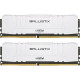 Пам'ять Crucial 64 GB (2x32GB) DDR4 3200 MHz Ballistix White (BL2K32G32C16U4W)