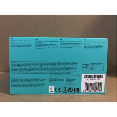 Вебкамера Logitech HD Webcam C270 (960-001063)