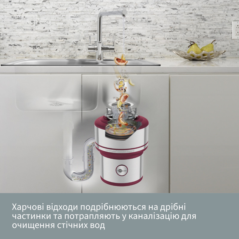 Подрібнювач харчових відходів IN-SINK-ERATOR MODEL EVOLUTION SUPREME 200