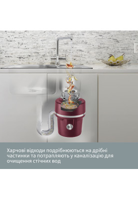 Подрібнювач харчових відходів In-Sink-Erator Model Evolution SUPREME 100