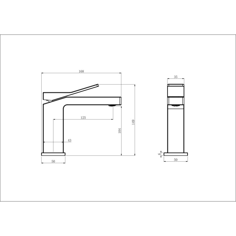 Кран золотий у ванну кімнату Nett UG-51