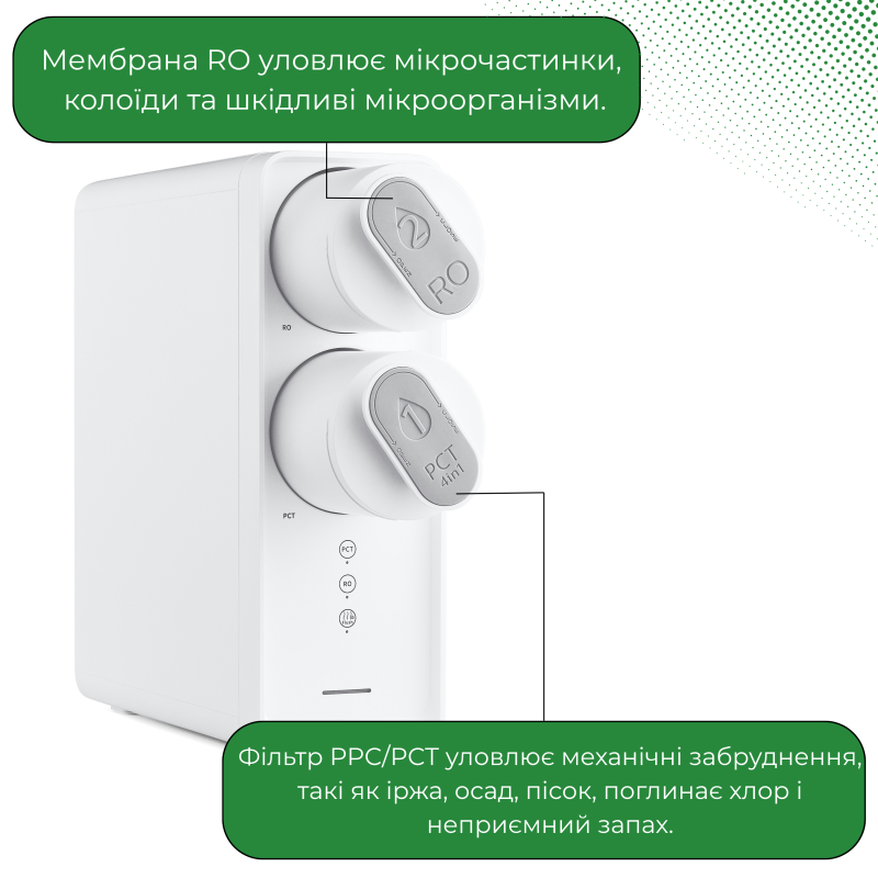 Прямоточна фільтр-система зворотного осмосу VIO AW-RB26 800 Т