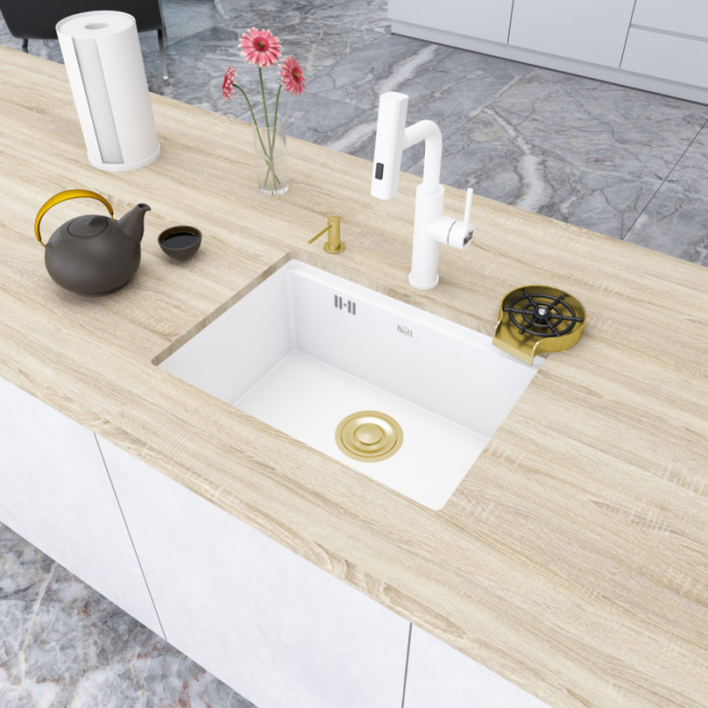 Мийка на кухню нижнього монтажу 1.5 мм з нержавіючої сталі Nett NW-5742