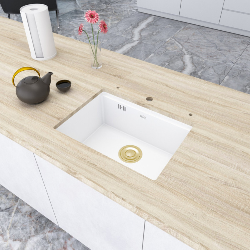 Мийка на кухню нижнього монтажу 1.5 мм з нержавіючої сталі Nett NW-5742