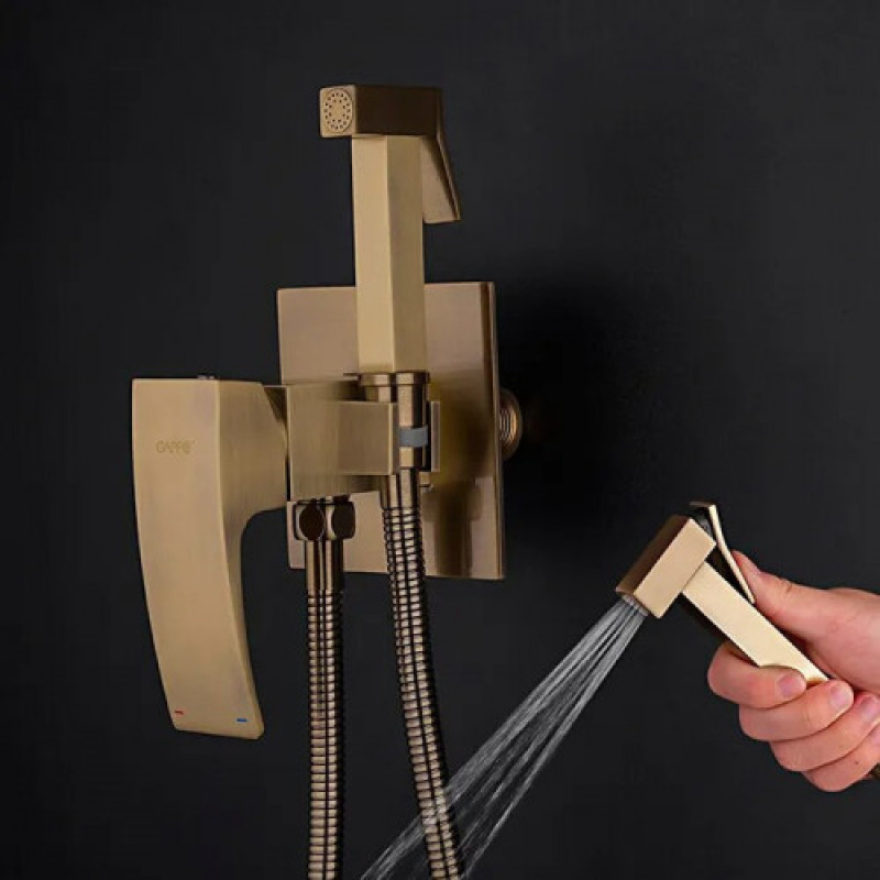 Вбудований гігієнічний душ GAPPO G7207-4, бронза