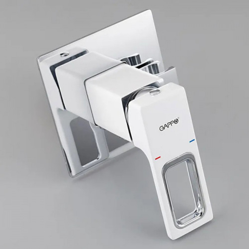 Вбудований гігієнічний душ GAPPO G7217-8, білий/хром