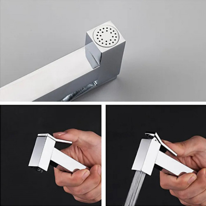 Вбудований гігієнічний душ GAPPO G7217-8, білий/хром