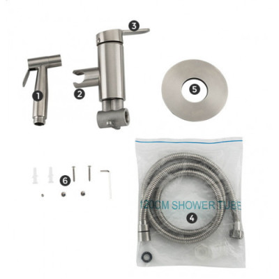 Вбудований гігієнічний душ GAPPO G7299-30, нержавіюча сталь