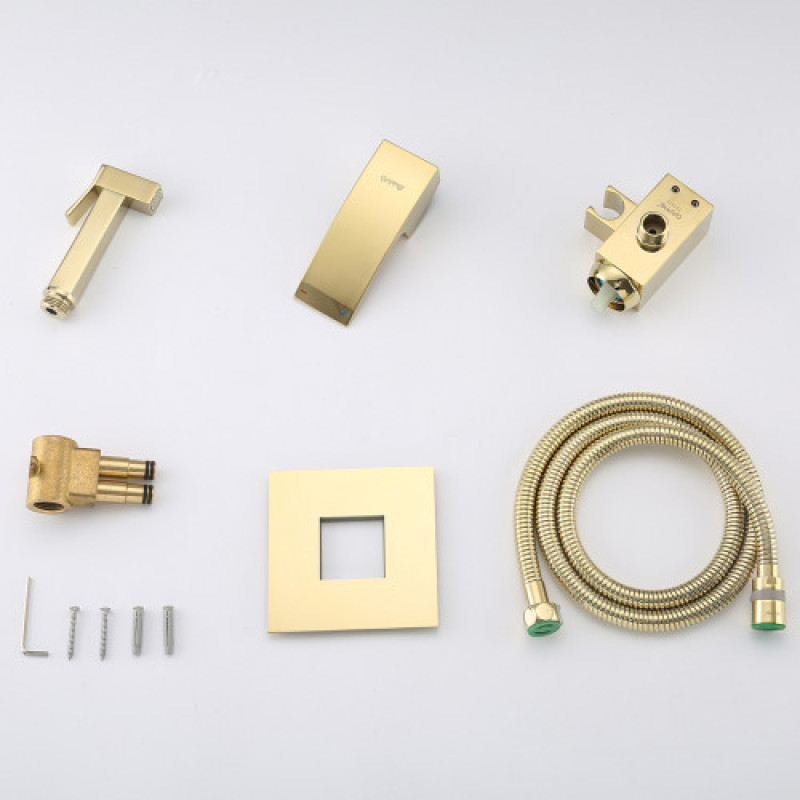 Вбудований гігієнічний душ GAPPO G7207-3 золото