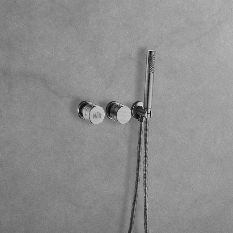 Душова система прихованого монтажу з повортним виливом Nett TSS-99