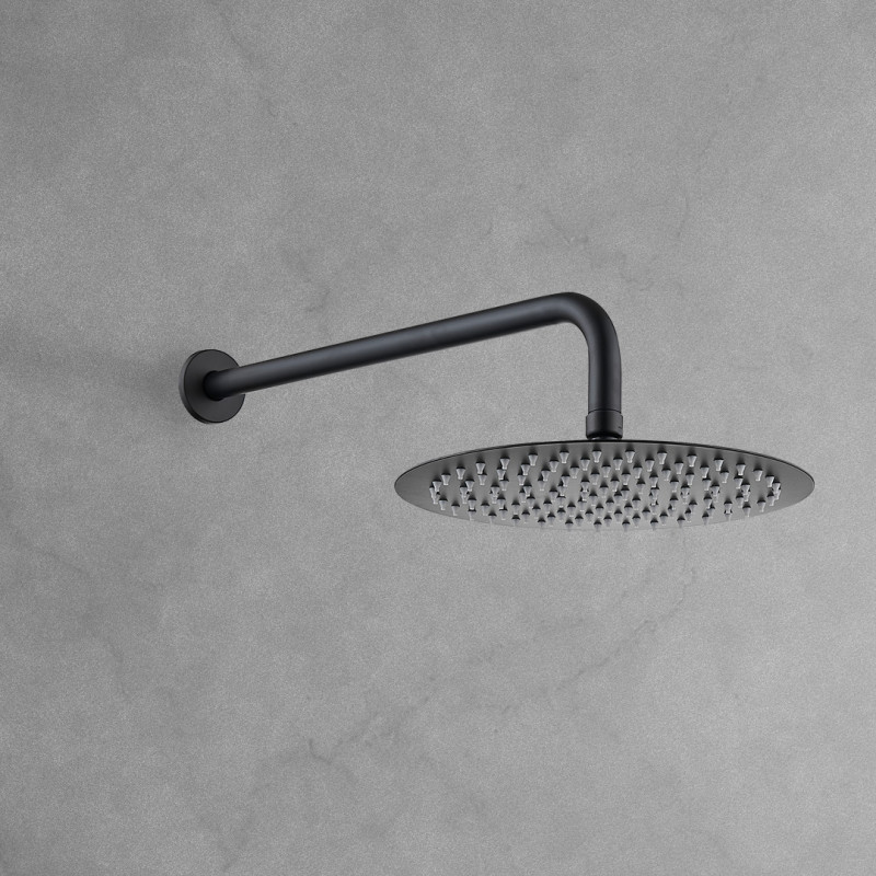 Душова система внутрішнього монтажу чорна Nett TSB-77