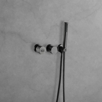 Душова система внутрішнього монтажу графітова Nett TSGr-77