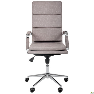 Крісло Slim FX HB Хром Tilt WAX Light Grey