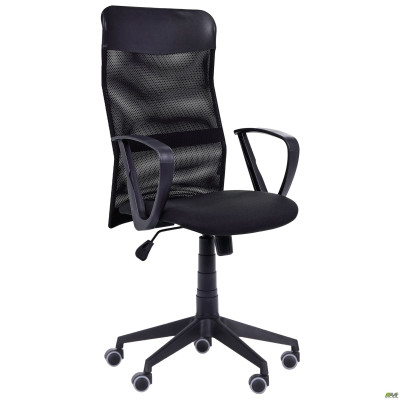 Кресло Ultra/АМФ-7 сиденье А-2/спинка Сетка бордовая, вставка Скаден черный