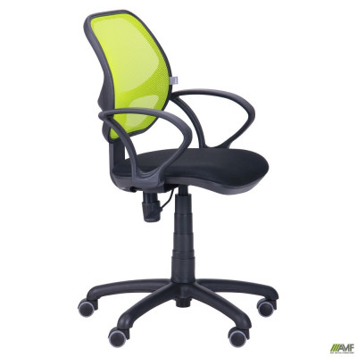 Крісло Байт/АМФ-4 сидіння Неаполь N-04/спинка Сітка червона