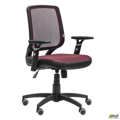 Кресло Онлайн сиденье Неаполь N-54/спинка Сетка бордовая