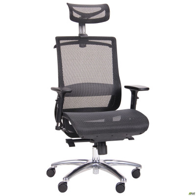 Крісло Coder Black Alum Black
