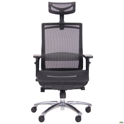 Крісло Coder Black Alum Black