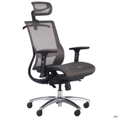Крісло Coder Black, Alum, Grey