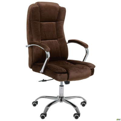 Кресло руководителя Julian velvet brown
