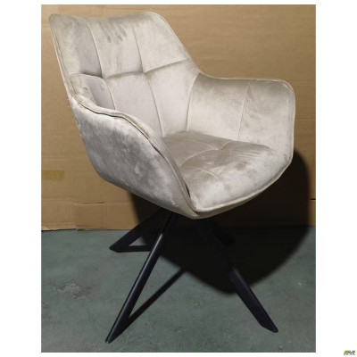 Кресло поворотное Jasmin вельвет капучино