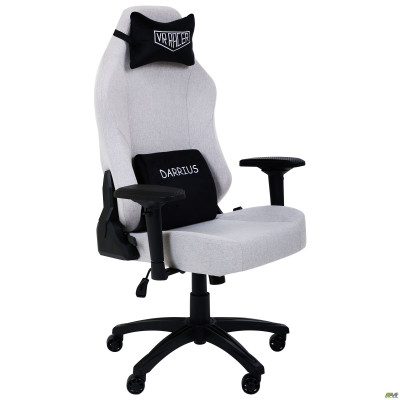 Крісло геймерське VR Racer Textile Darrius сірий