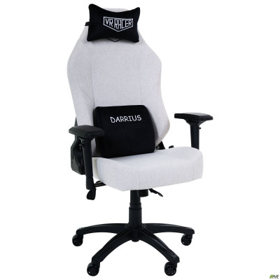 Крісло геймерське VR Racer Textile Darrius сірий