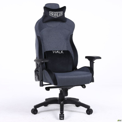 Крісло геймерське VR Racer Textile Halk чорний