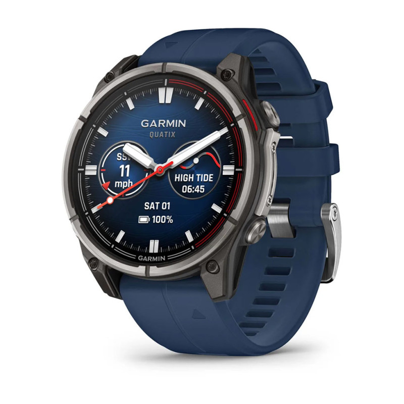 Морський GPS смартгодинник quatix 8 47mm AMOLED Sapphire