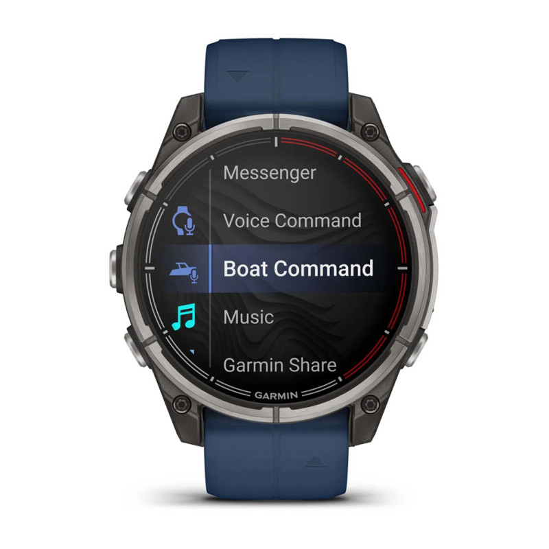 Морський GPS смартгодинник quatix 8 47mm AMOLED Sapphire