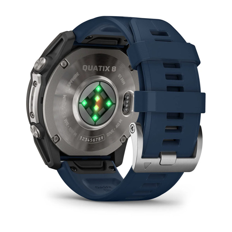 Морський GPS смартгодинник quatix 8 51mm AMOLED Sapphire