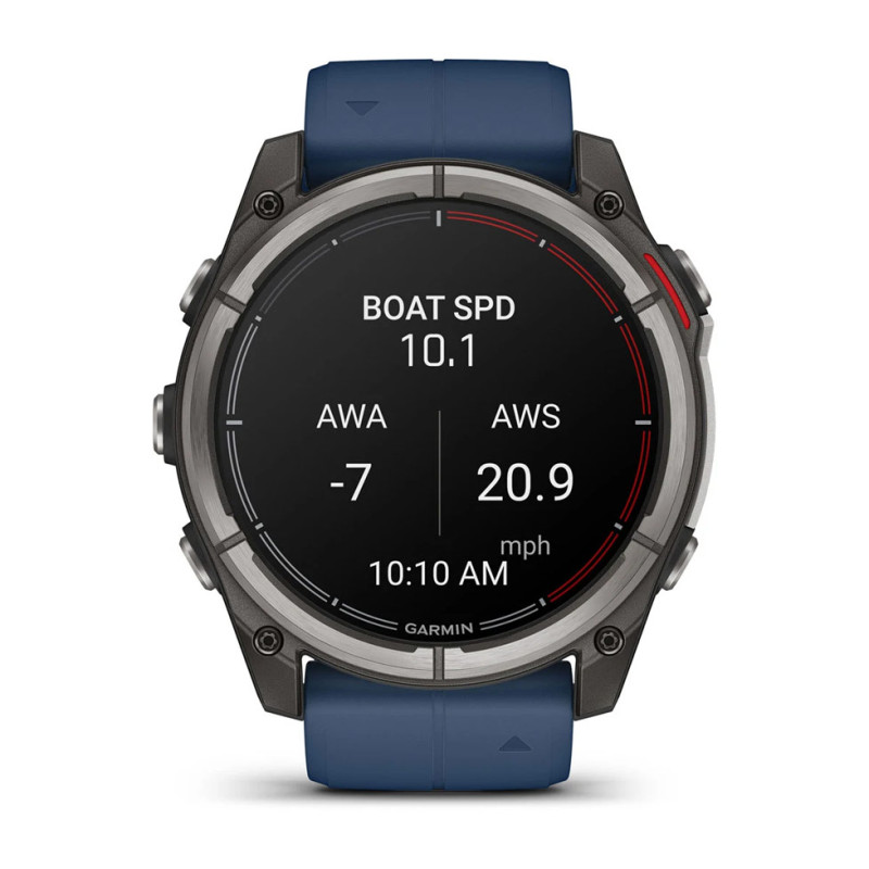 Морський GPS смартгодинник quatix 8 51mm AMOLED Sapphire