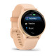 Смарт-годинник Garmin Vivoactive 6 GPS Pink Dawn/P. Dawn Metallic