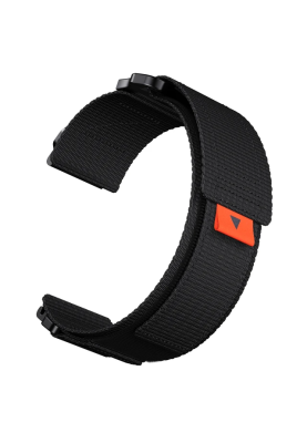 Ремінець нейлоновий 22mm для годинника Garmin EpixPro Fenix Pro Enduro Tactix чорний