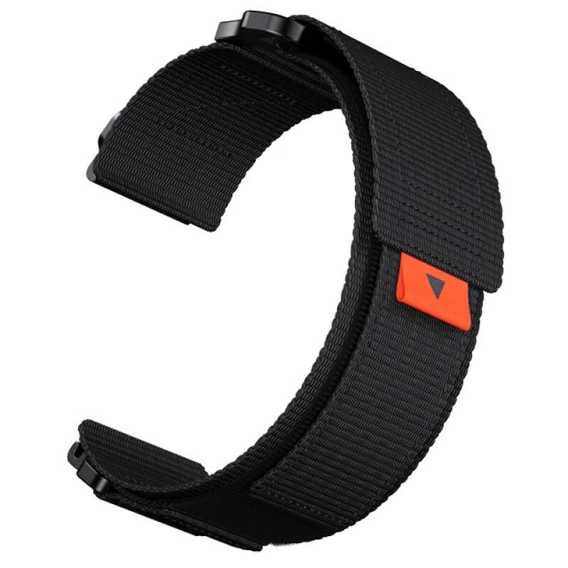 Ремінець нейлоновий 26mm для годинника Garmin EpixPro Fenix Pro Enduro Tactix чорний
