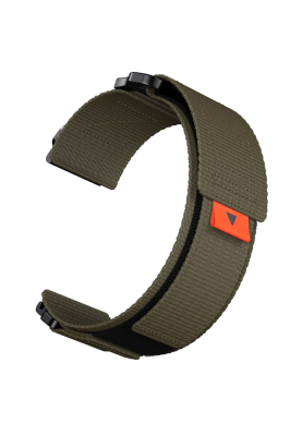 Ремінець нейлоновий 22mm для годинника Garmin EpixPro Fenix Pro Enduro Tactix зелений