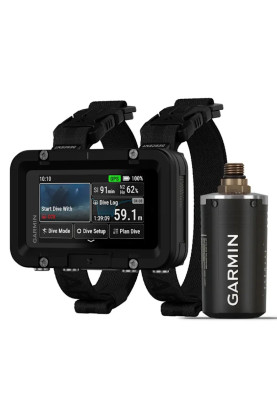 Підводний комп'ютер Garmin Descent X50i у комплекті з трансивером Descent T2