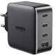 Мережевий зарядний пристрій Ugreen CD226/40747 1xUSB-A 3xUSB-C QC4.0 100W GaN Tech Fast Black