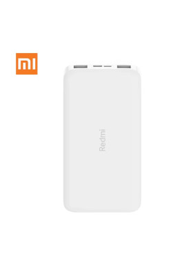 Зовнішній акумулятор Xiaomi Redmi Power Bank 10000mAh Quick Charge 12W White