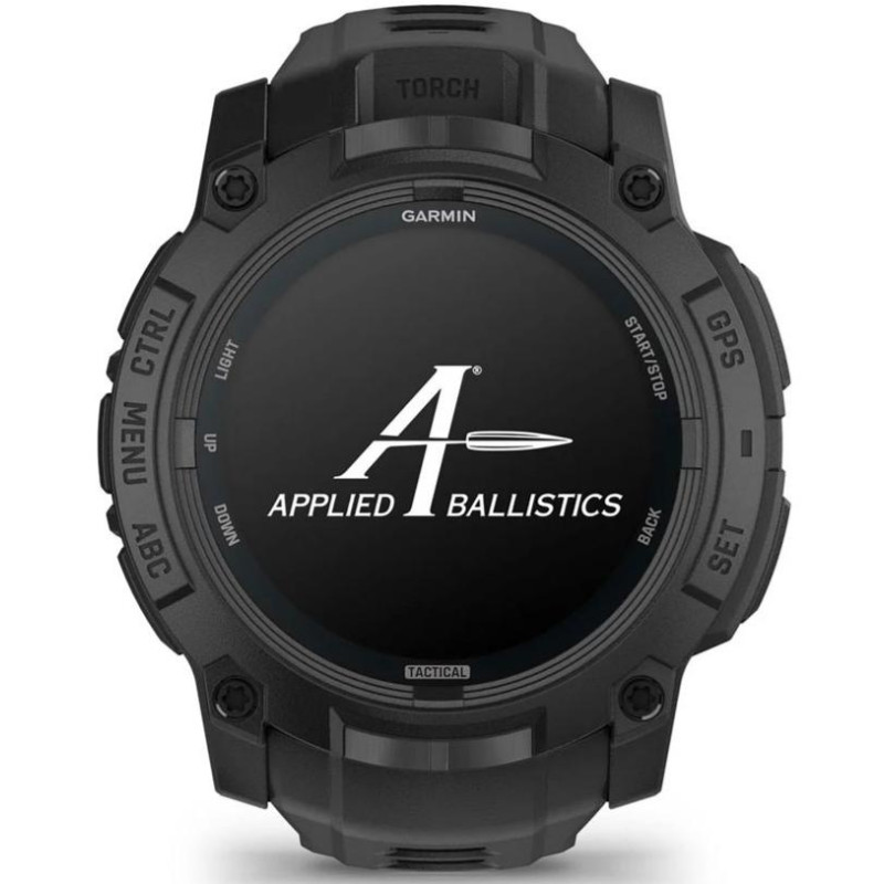 Смарт-часы Garmin Instinct 3 50mm AMOLED Tactical Edition Black with Black Band