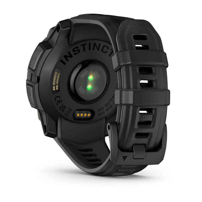 Garmin Instinct 3 45mm AMOLED Black Bezel with Black Band
