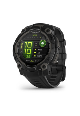 Garmin Instinct 3 45mm AMOLED Black Bezel with Black Band