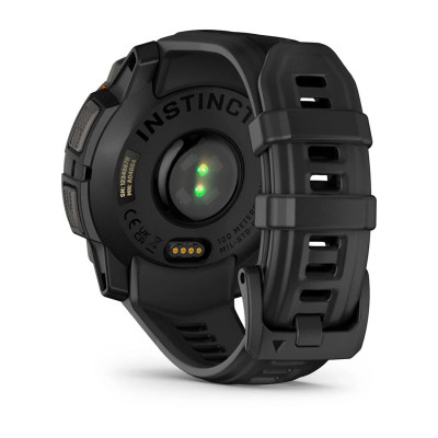 Garmin Instinct 3 45mm Solar Black Bezel with Black Band