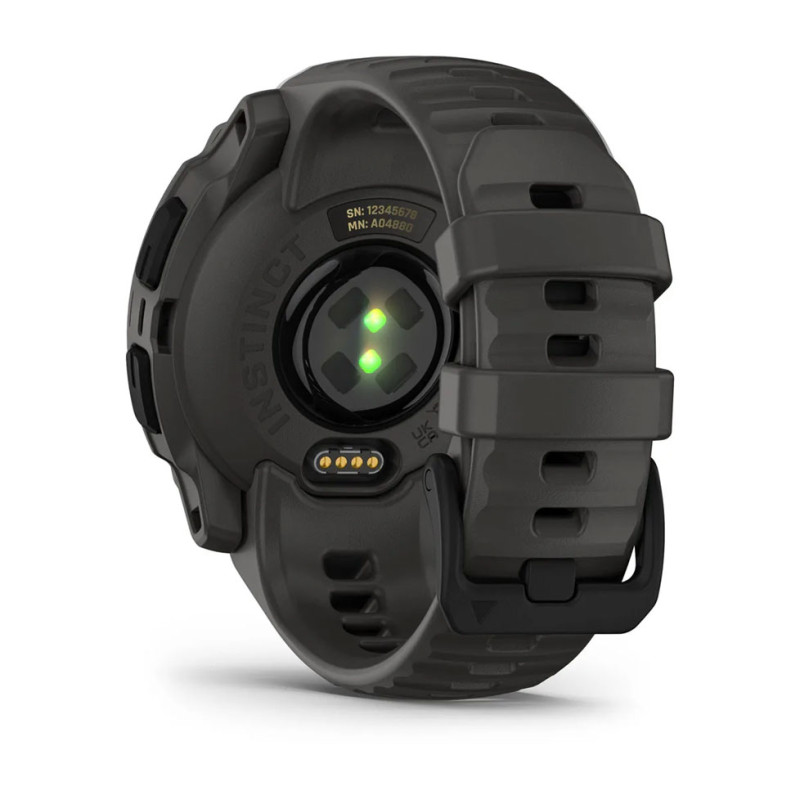 Garmin Instinct E 40 mm Black Bezel with Charcoal Band