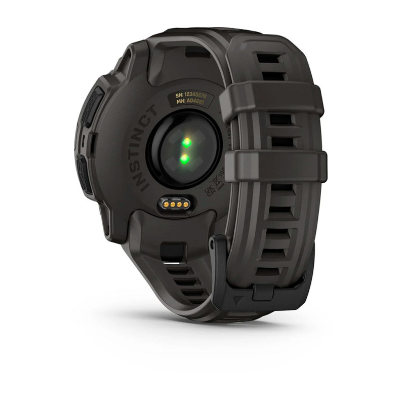 Garmin Instinct E 45 mm Black Bezel with Charcoal Band